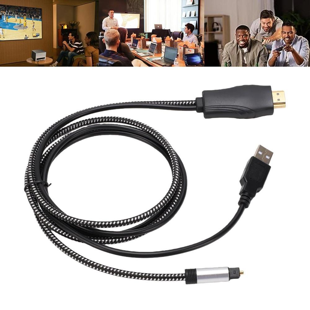 Plug and Play eARC ARC to Optical Converter Optical Audio Adapter  Soundbar Connection