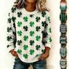 Women'S St. Patrick's Day Sweater Cute Fun Patrick's Day Sweater Spring  Long Sleeve Knitted Sweater
