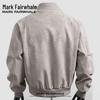 Mark Fairwhale Men's Retro Matte PU Leather Jacket