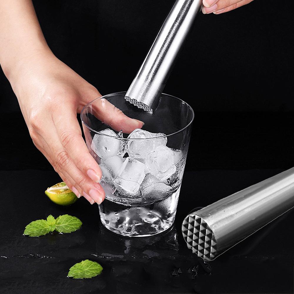 Durable Barware Ice Crusher Crushed Wine Mixing Stick Cocktail Muddler Bar Tool Crushing Hammer