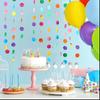 1 Peça Bandeirolas Coloridas de Juta e Linho Vintage para Festa de Aniversário Feliz Casamento Decoração Barra de Doces