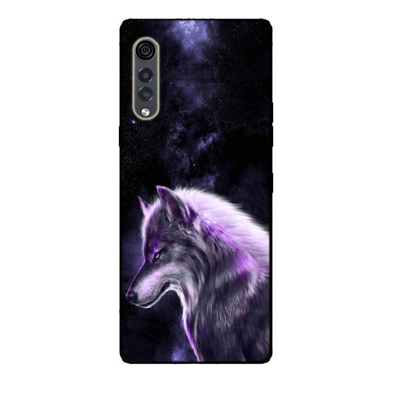 Etui do LG Velvet Czarny Zderzak Silikonowe TPU Miękkie Pokrowiec na Telefon Do LG Velvet 5G LM-G900 Etui Kreskówka Funda Do Etui LG Velvet