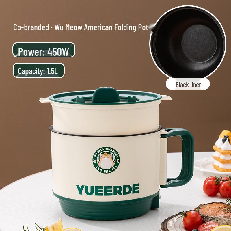 Compact Electric Mini Ramen Cooker - Multifunctional Instant Noodle Pot