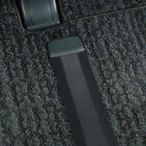 BONFORM Car Mat Seat Rail Cover Minivan 2 Pieces Free Cut Easy Installation Free Cut 75x3x9cm Black 6190-02