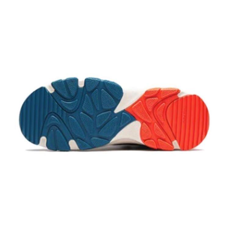 Anta Kids Casual Versatile Non-Slip Wear-Resistant Shoes Kids Shoes Black Blue A312346922-2
