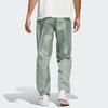 Adidas Originals Basketball Warm-Up Pants Color Block Button Decoration Sports Long Pants Men Bottoms Silver Gray Green IK8559