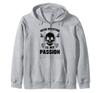 Treasure Hunter Metal Detecting Is My Passion Detectorist Zip Hoodie