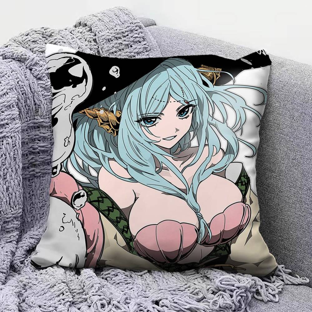 Magi The Labyrinth of Magic Anime Manga Pillow Covers Home Sofa Cushion Covers and Aecorative Custom