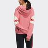 adidas Felpa con cappuccio pullover Co-Branded Serie Neo CNY Emperor's Rest con stampa a contrasto Felpa da donna Magenta GP5737