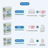 No-Pump Vacuum Storage Bag Antibacterial PA+PE Material Quilt Storage Bag Vertical Design Thickened Clothes Package Bag Home Use