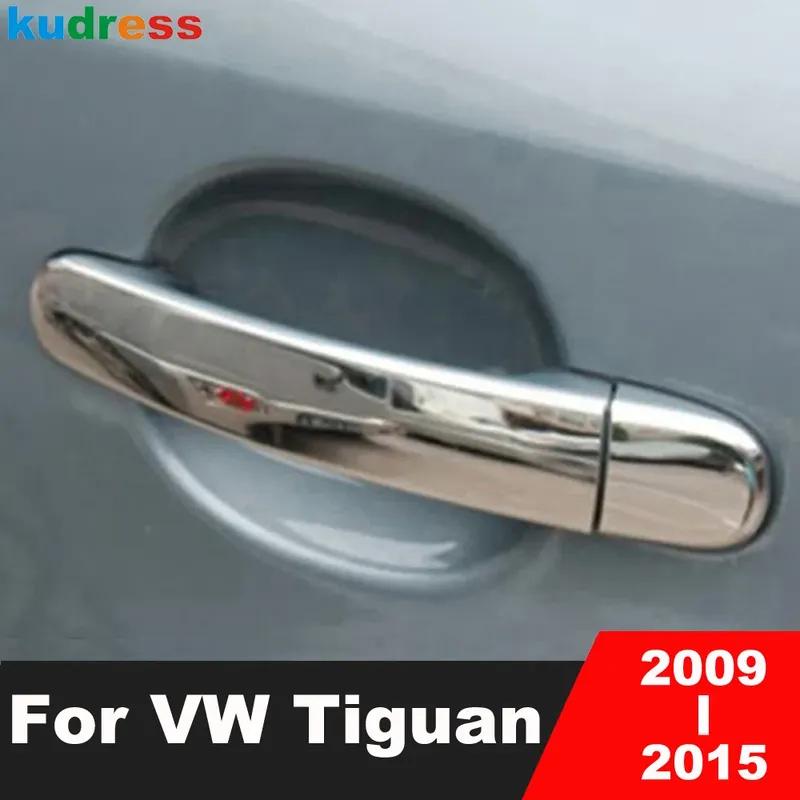 Für Volkswagen VW Tiguan 2009 2010 2011 2012 2013 2014 2015 ABS Chrom SeitenTürgriff Abdeckungen Zierleisten Auto Styling Zubehör