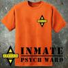 Gotham Arkham Asylum Inmate T Shirt (S-2XL) Batman SUICIDE SQUAD Joker DC Comics
