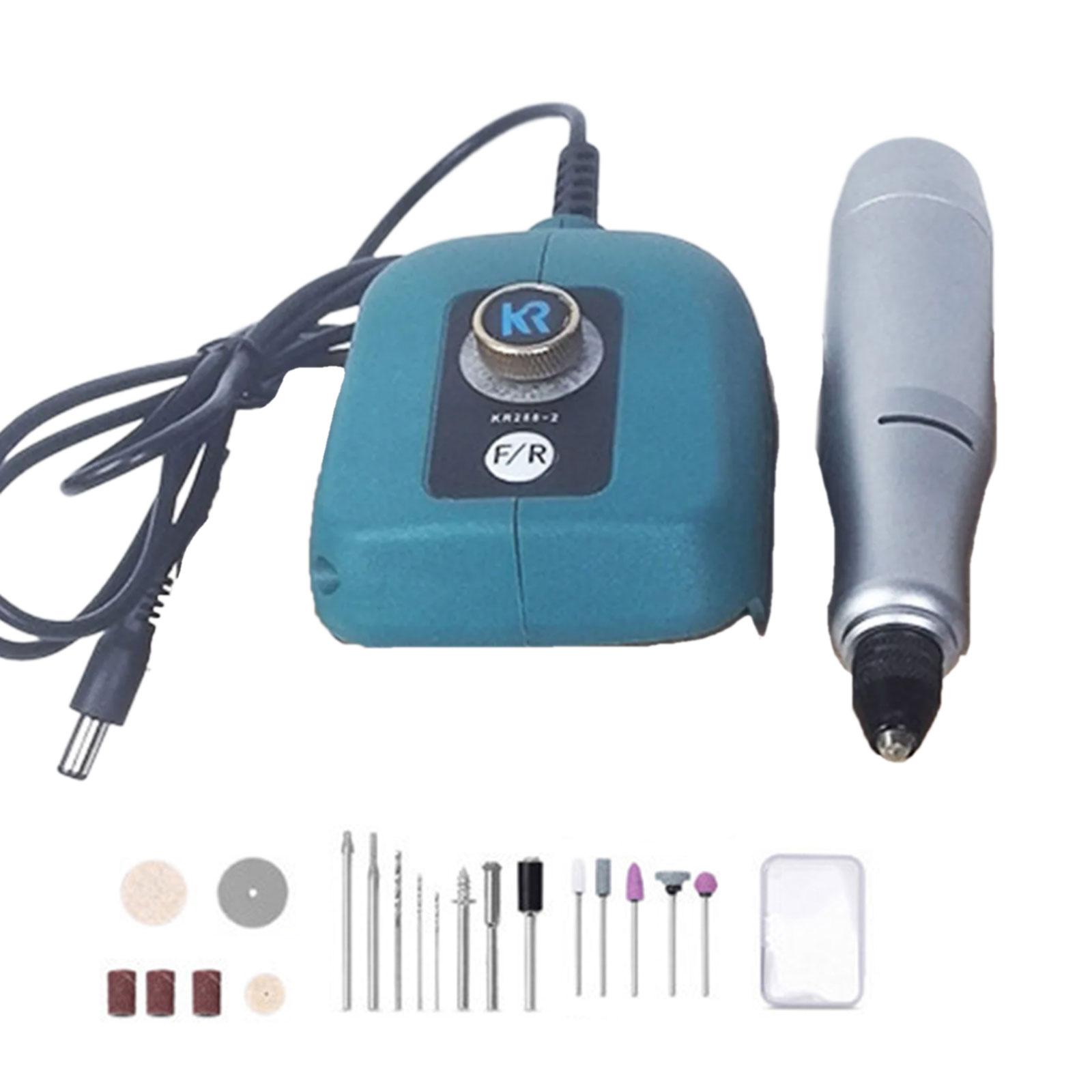 

20В Электрическая шлифмашина Бесступенчатая регулировка скорости Электродрель Миниатюрная дрель Переменная скорость Вращающийся инструмент Полировальная машина