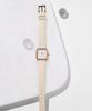 Mejong246 Women'S Leather Watch Ms246-22 Rwh/Iv