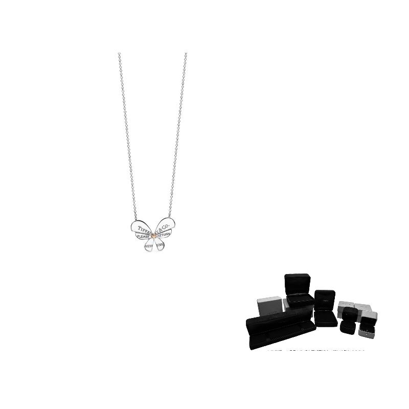 TIFFANY & CO . Return To Tiffany Collection 18K Rose Gold Necklaces Women's 63452823