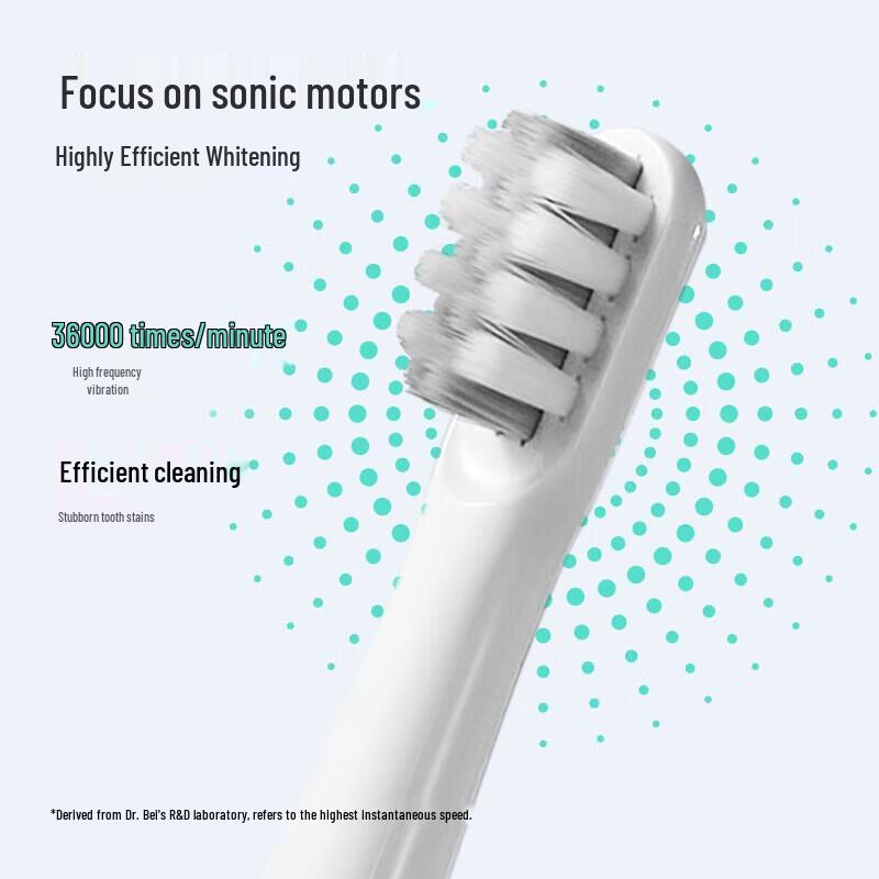 DR.BEI Y1 Sonic Electric Toothbrush CN plug (adapter included)