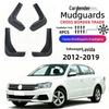 Compatible Volkswagen Lavida Mud Flaps (2012-2019) - Soft Rubber, One-Piece Design