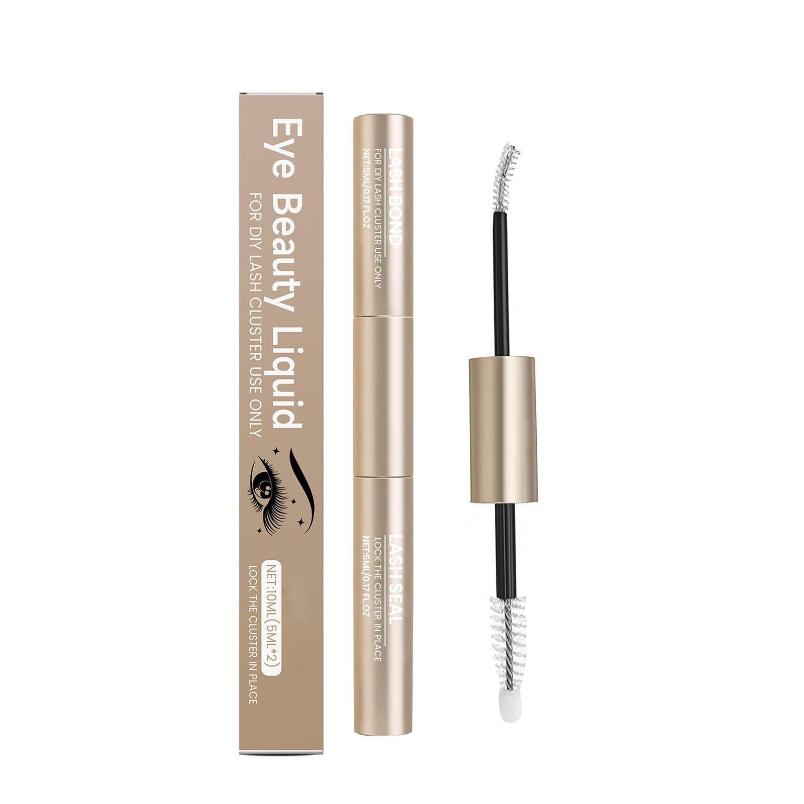 

Double Effect False Eyelash Setting Glue Long-lasting And Setting For Eyelashes. Portable And Convenient For Applying Glue To The Eyes,10ML коричневий