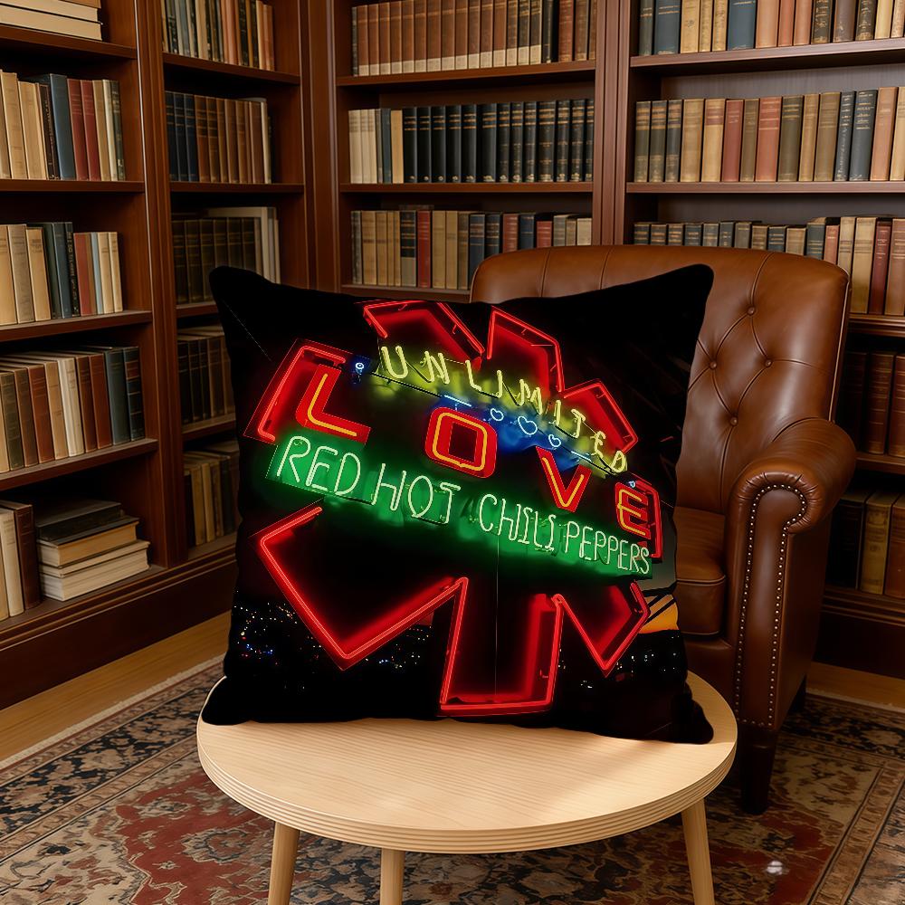 Band R-Red Hot Chili P-Peppers cushion cover Home Office Birthday Anniversary Gifts Soft Skin Friendly Cushion Cover