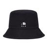 MLB Cotton Bucket Hats Unisex Black Fashion 3AHT7702N-50BKS