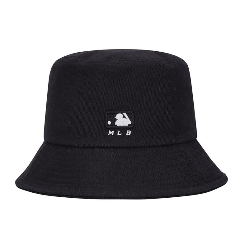 MLB Cotton Bucket Hats Unisex Black Fashion 3AHT7702N-50BKS