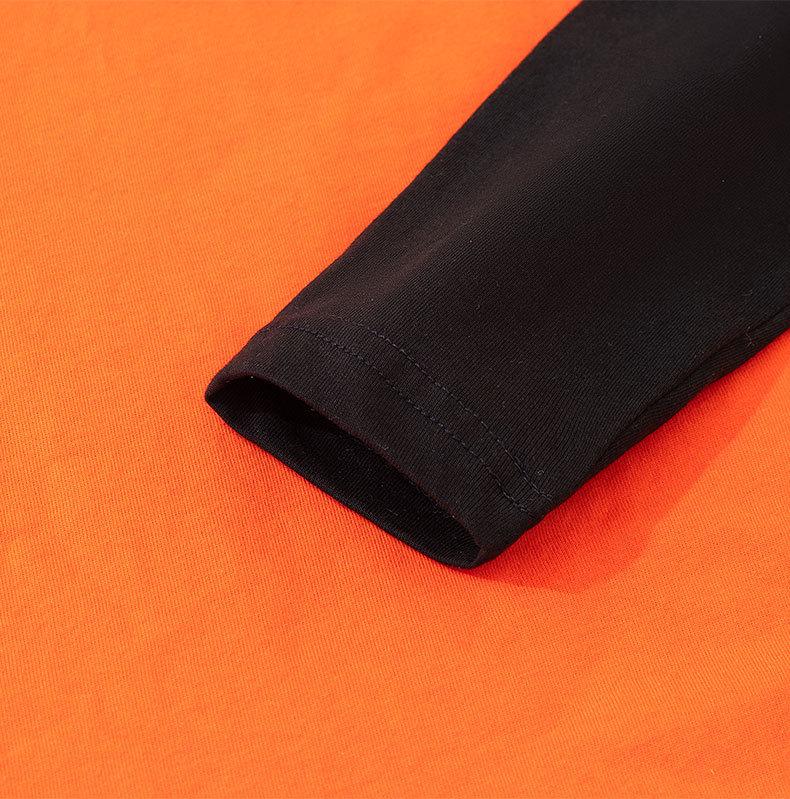 Barn Rundhals Raglan Långärmad Topp - 100% Ren Bomull, Mjuk och Hudvänlig