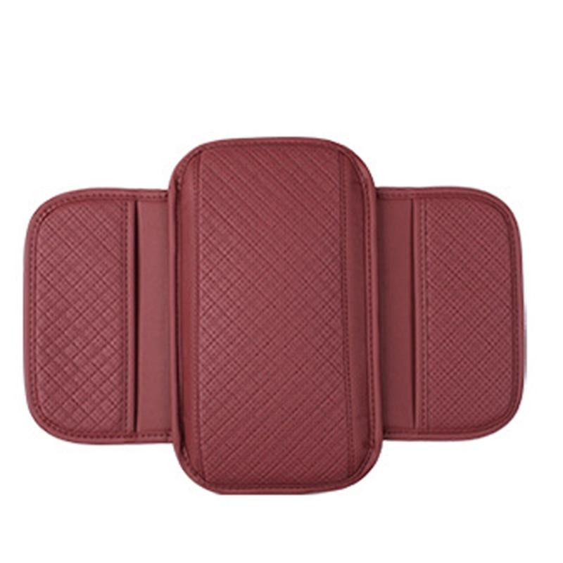 Adjustable Car Center Console Pad with Extra Storage Pockets Ergonomic Car Console Organizer Pad For Easy Organization