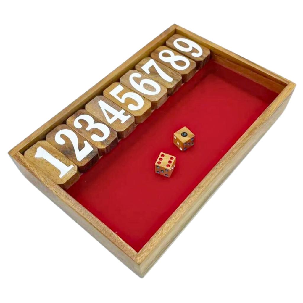 KINOKINO Jackpot Dice Board Game (Red)