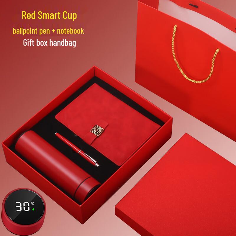 

Changqi Temperature Display Stainless Steel Thermos Gift Set
