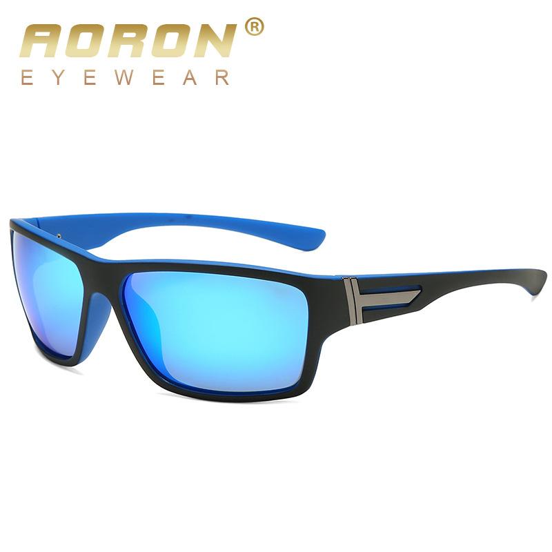 AORON Polarisierte Sonnenbrille Winddichte Sport-Fahrradbrille UV400 Outdoor-Angelbrille