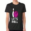 Tricou Bumbac Dama Bowling, Imprimeu Calitate Premium Bumbac, Durabil Si Elegant, Letunisex Bowl Sport, Moda Casual, Imbracaminte Sport unisex, Bal de Bowling