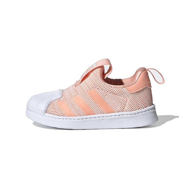 Adidas Originals SUPERSTAR 360 Low top Toddler Shoes Pink Baby EF6647 21