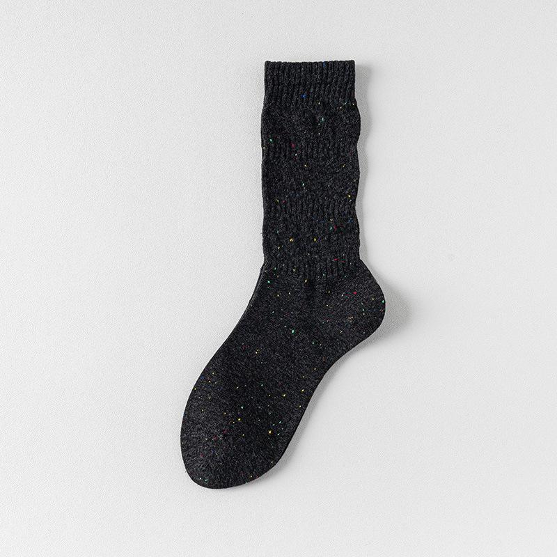 Female Spring and Autumn Loose Open Not To Pull Foot Moon In Tube Socks