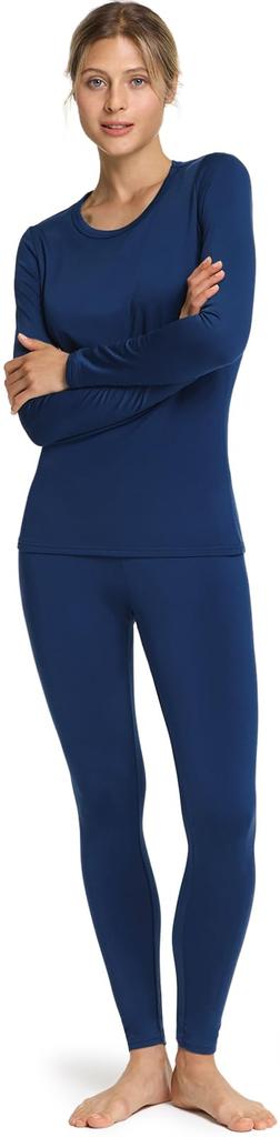 Ensemble de Sous-vêtements Thermiques Tesla Chauds et Sous-vêtements pour et Hiver Chauds et Coupe-vent Sous-vêtements Femme (Haut Bas) [Isolé, Évacuant l'humidité,