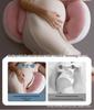 U-Shaped Pregnancy Pillow with Back and Abdominal Support - Breathable, Essential Comfort for Mother and Baby in Winter