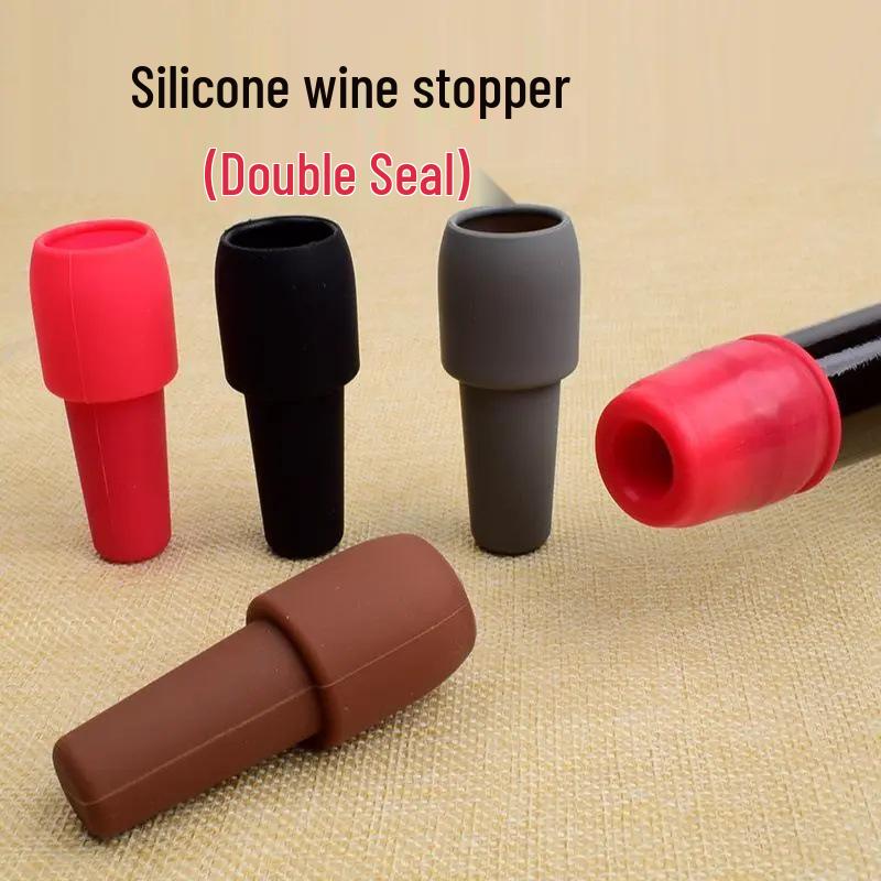 

Пробка для бутылки красного вина: Мягкий силиконовый пылезащитный чехол с двойным уплотнением