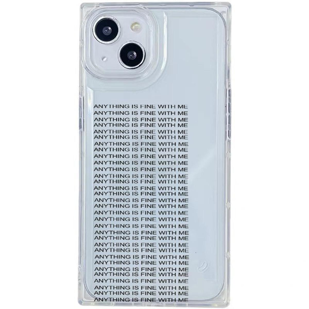 

Ice Crystal Cube Anti-fall Phone Case for Apple Phone Protective Case High-end Phone Case Anti-fall Phone Case For iPhone 17PROMAX