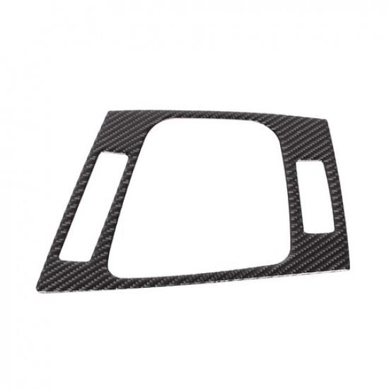 Carbon Fiber Center Gear Shift Panel Cover Trim For BMW 3 Series E46 1998-2005