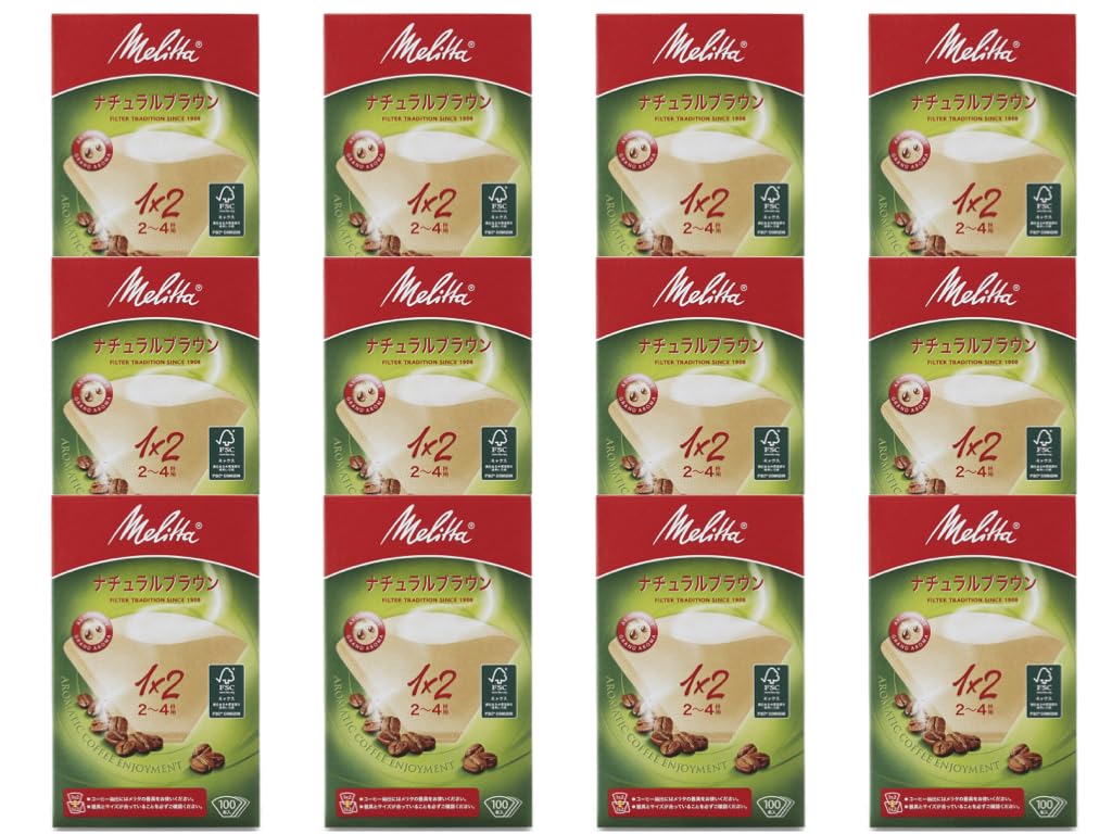 

Бумага для кофейных фильтров Melitta для Aromagic FSC Mix Натуральный коричневый PA 1x2G Насыпью 100 листов x 12 Всего 1200 листов 2-4 чашки, 1x2, NB, Покупка, Фильтры,