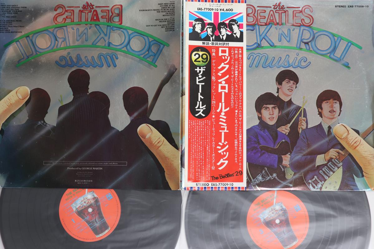 

LP Record BEATLES Rock N Roll Music EAS7700910 ODEON 1976 Japan Obi Rock Used