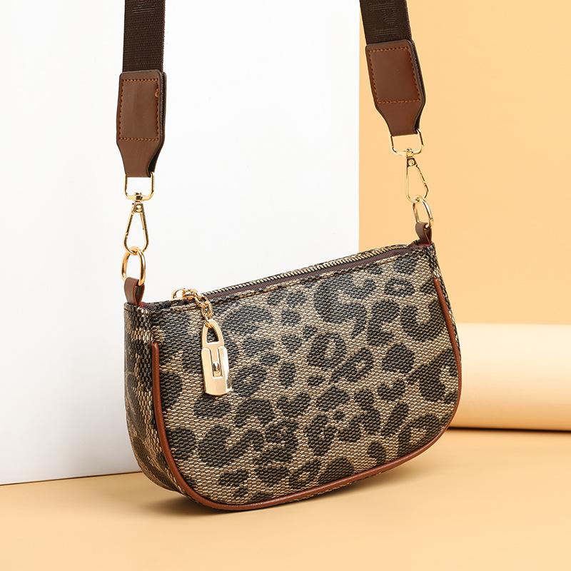 Multicolor Crossbody Purse, Detachable Strap & Zipper Closure, Lightweight for Daily Use, Casual, Office, Parties