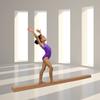 Gymnastic Balance Beam - Beige