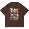 T-shirt Heavy Metal 100% Cotone 230 Gsm Stampa Band Rock Musica Popolare Unisex T-shirt Pesante in Cotone