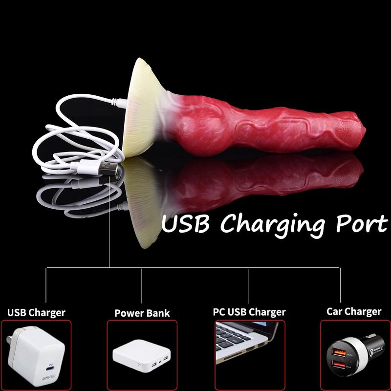 Animal Dog Knot Dildo Wireless Sex Toys For Women Soft Silicone Masturbator G Spot Stimulate Remote Control Adult Goods