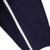 ISSEY MIYAKE made in Japan Stainless collar coat 3 Navy blue Women Used