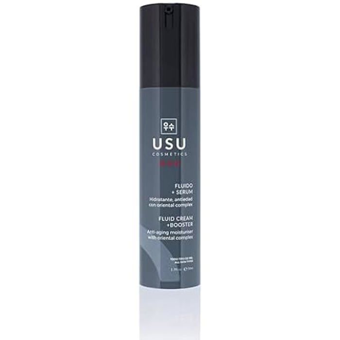 Fluide + Sérum Pour Homme - USU COSMETICS - 50 Ml - Hydratation Profonde - Anti-âge - Tous Types De Peau