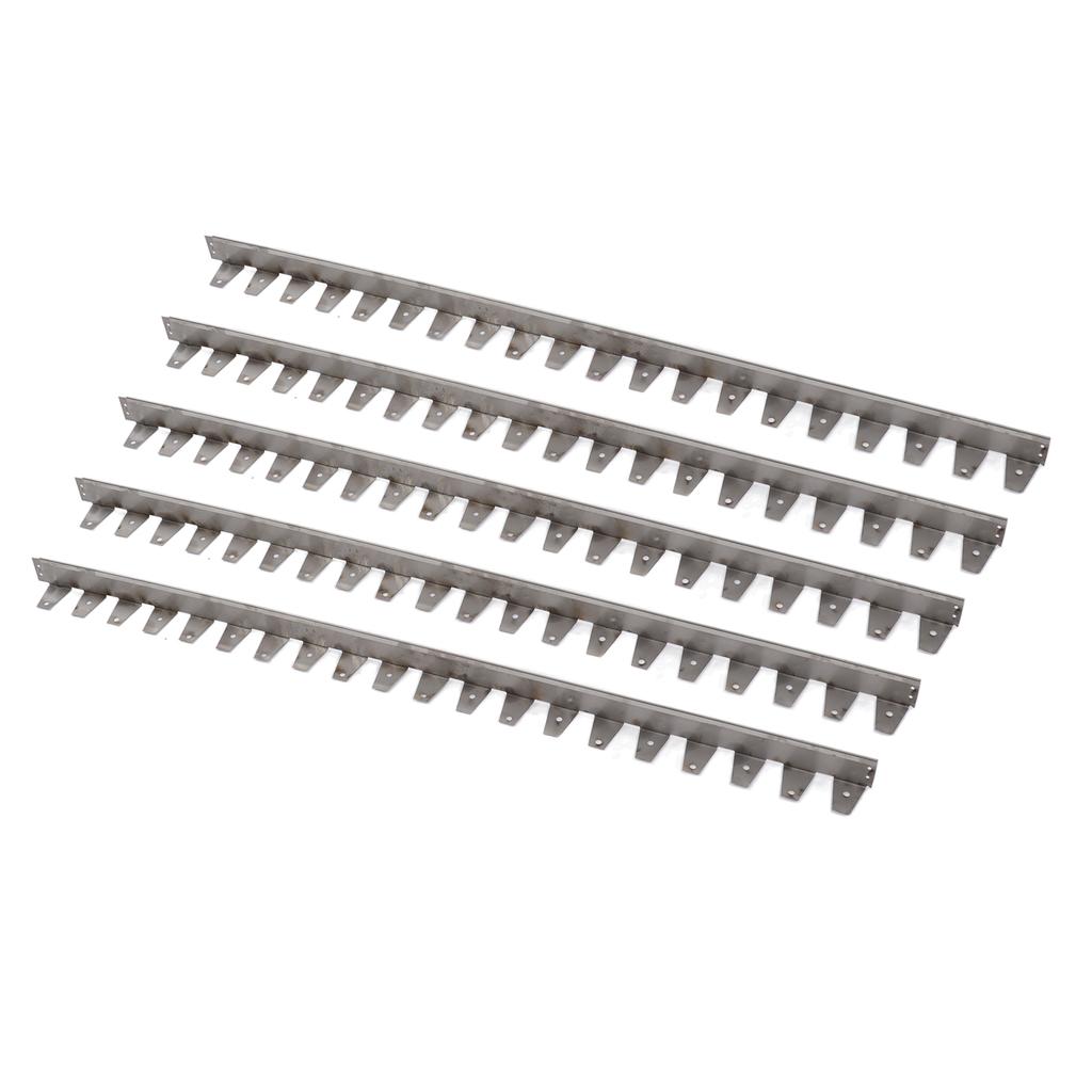 10Pcs Garden Edging Border 201 Stainless Steel Landscape Edging Kit for Flower Grass Yard