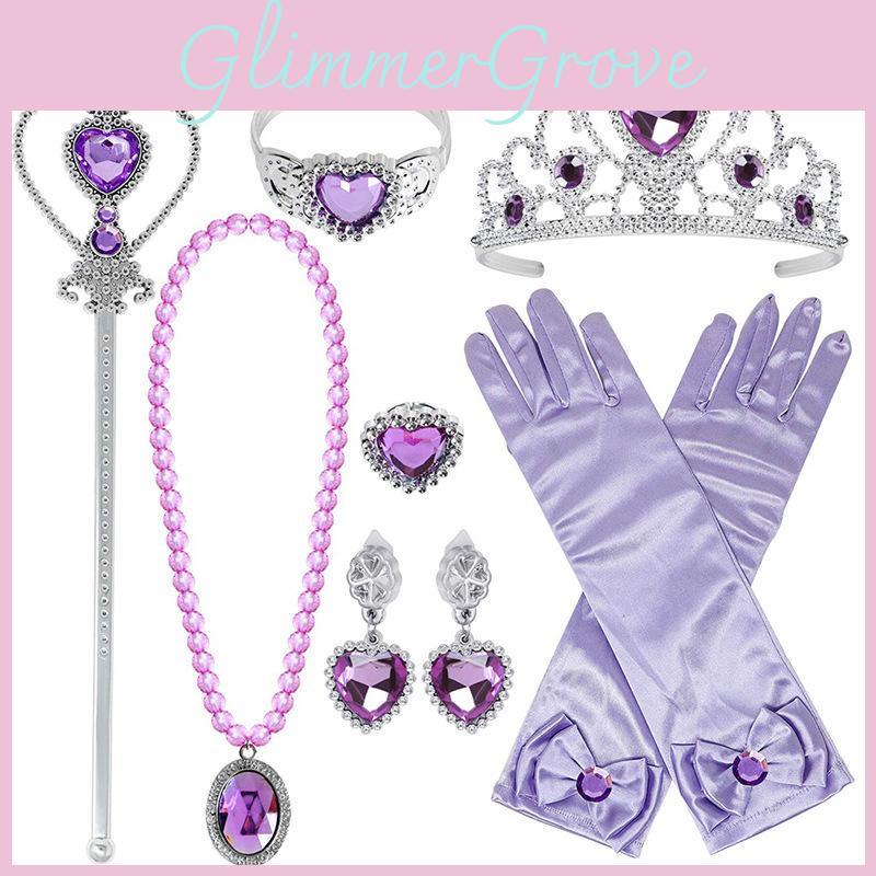 Frozen Crown Headband Childrens Accessories Sparkling Rhinestones Princess Style For Girls
