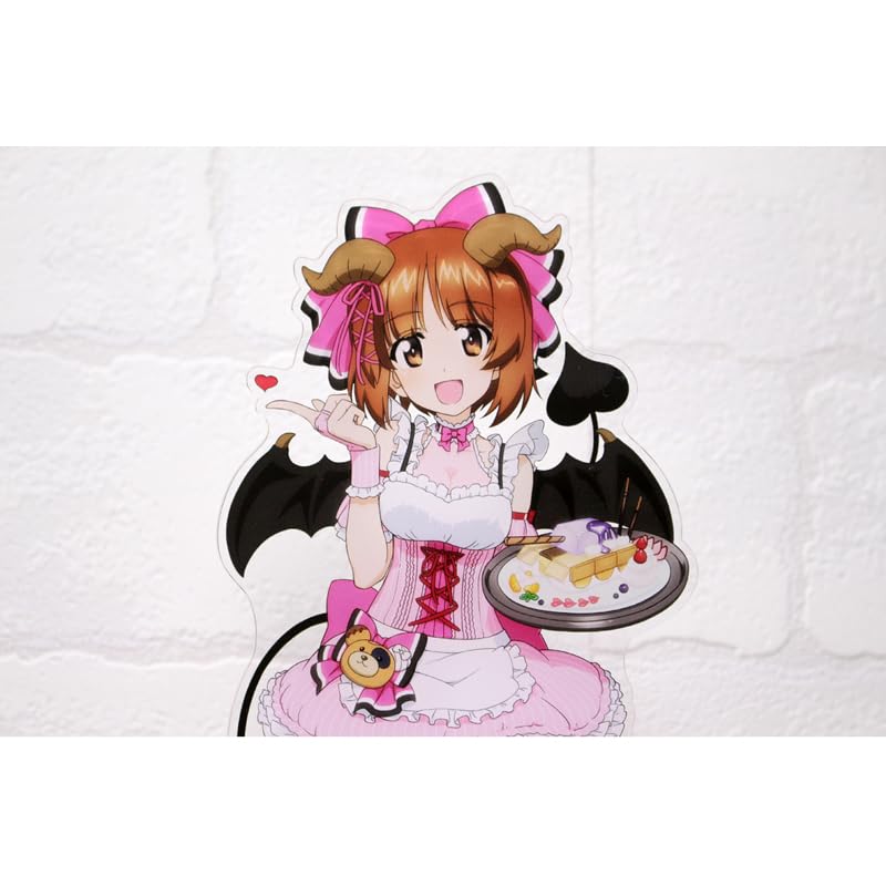 Girls & Panzer Final Chapter Nishizumi Miho Original Big Acrylic Stand Little Devil Waitress