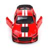 (Bagged)1:43 Mustang Gt Racing Car, Alloy Model Car, Simulated Vehicle, Children Alloy Car, Boy'S Toy Model, Car Ornaments